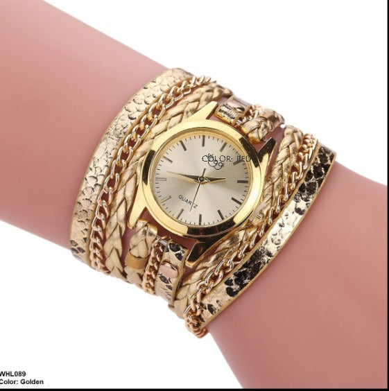 HET Layered Bracelet Watch