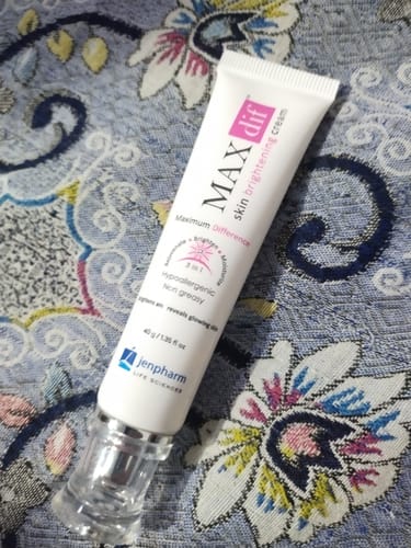 JENPHARM: Maxdif Skin Brightening Cream